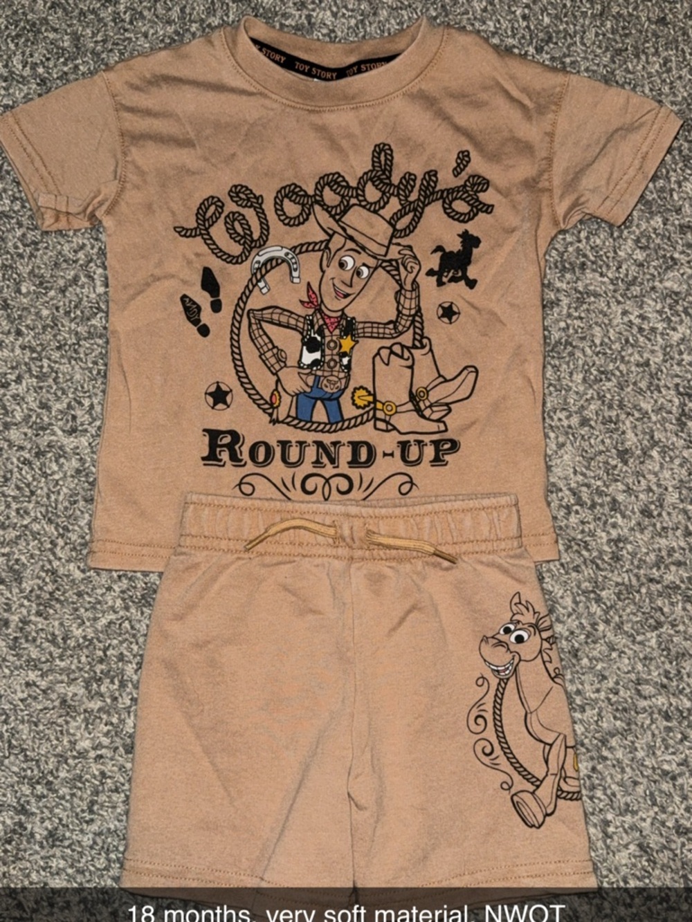 Disney’s Woody Toddler Tee & Shorts Set